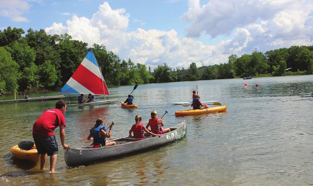 ADVENTURE AWAITS CURRICULUM GUIDE To learn more about the classes offered at YMCA Camp Eberhart please take a look through this packet.