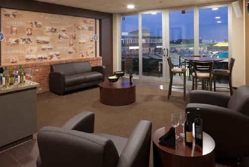Take a group to the next level and enjoy a luxurious party suite with professional catering, delicious menus, courteous wait staff, and a spectacular view of the ballpark!
