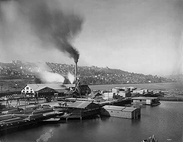 2. From Resources to Riches Seattle s first big business was milling lumber.