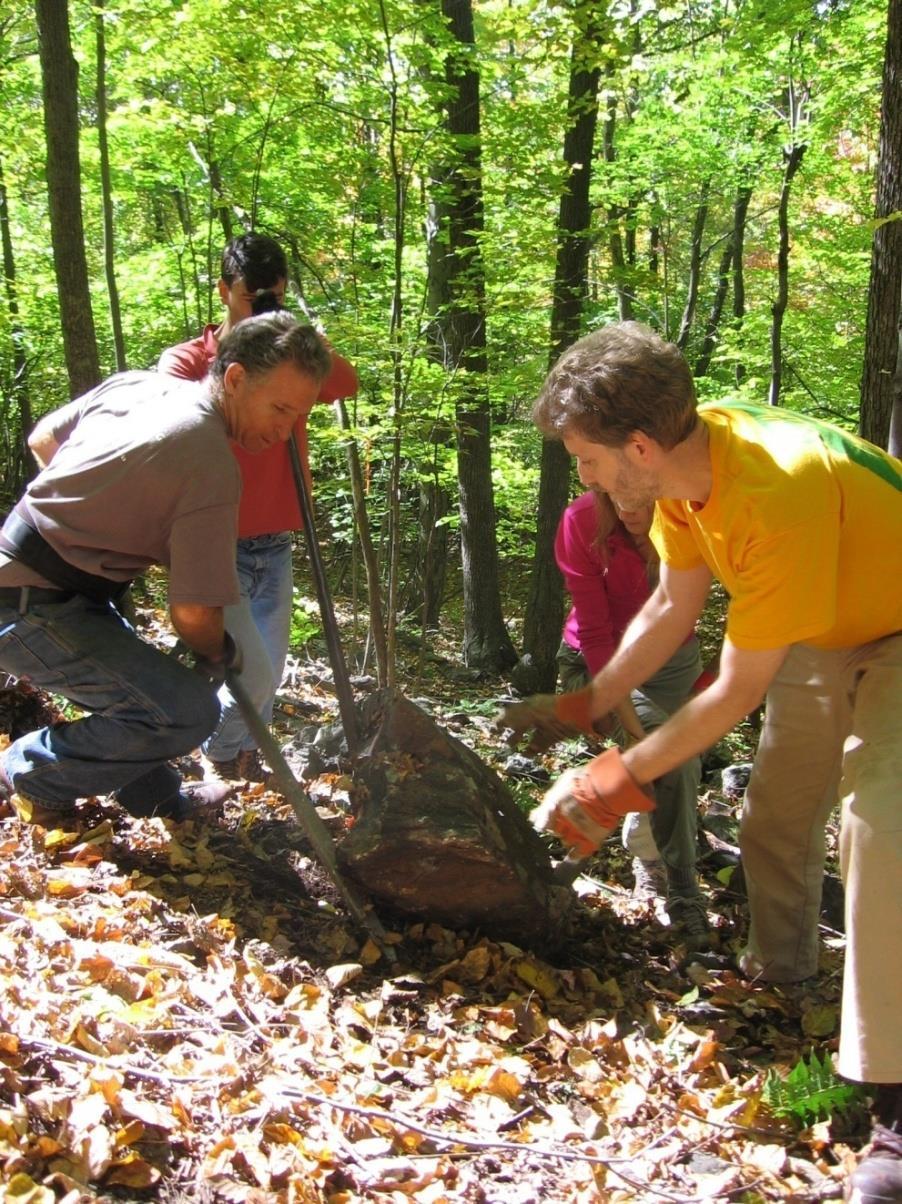 Trail Crews Work in groups Perform heavier trail work: Recap Water bars, bridges, and steps