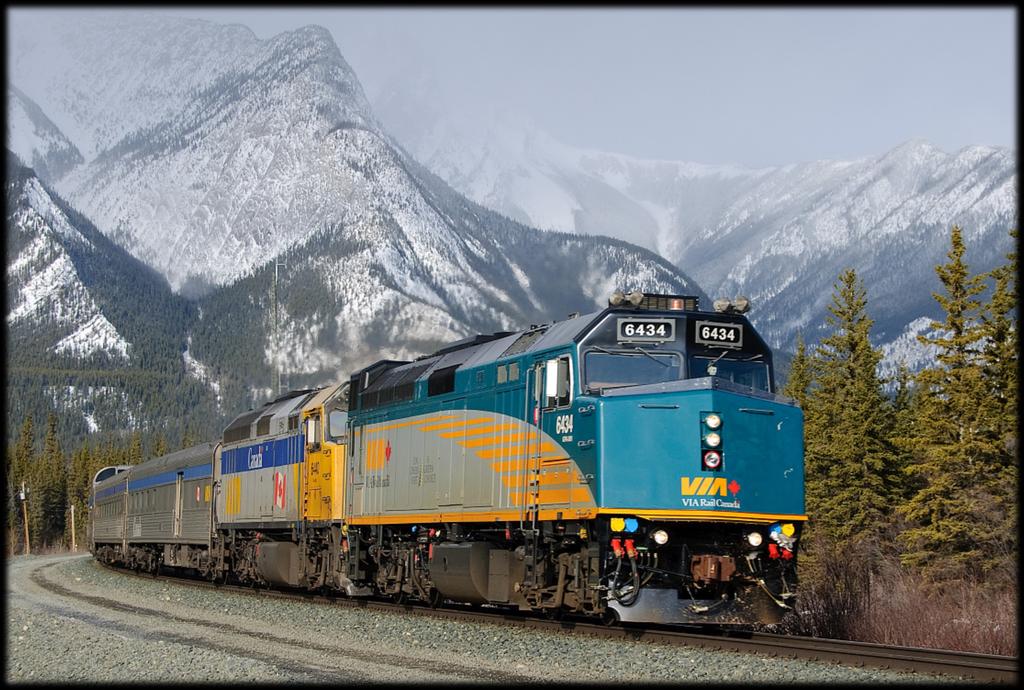 Epic Canadian Rail Journey 16 Days: May 4 May 19, 2018 $6999 per person Includes all taxes and fees Single add $985