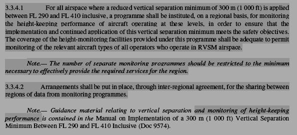SEACG/12 WP/9 2 reproduced as Attachment 2 to this paper. Relevant information in regard to RVSM monitoring programmes is located in paragraph 4 of Attachment 2 2.