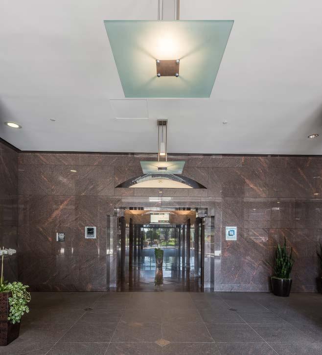 Immediate access to John Wayne Airport AVAILABILITY Suite 400 8,728 RSF Double door entry off elevator featuring dedicated