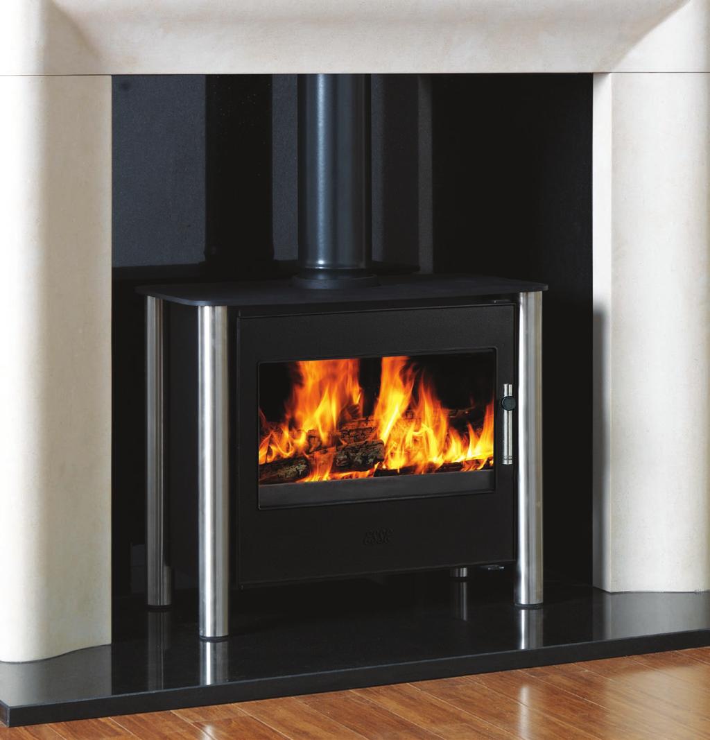 1% to a standard fireplace or builders opening. EFFICIENCY 83.