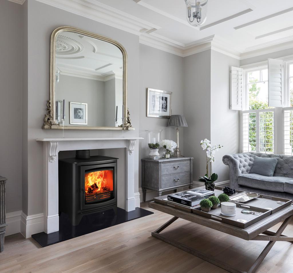 aspect 80B PARKRAY CONTEMPORARY RANGE 80 NOT ONLY DOES THE ASPECT 80B MAKE A MAGNIFICENT CENTREPIECE, BUT IT CAN WARM YOUR ENTIRE HOUSE WITH ITS BOILER SYSTEM.