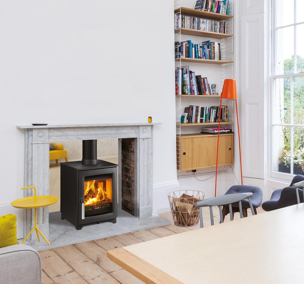 A single depth stove radiates heat more effectively through your living space, keeping you snug in the winter months.