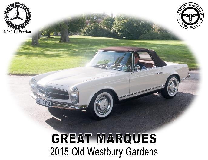 Jerry Robinson awarded Great Marques "Best of Show" There was a special recognition presentation by former President John Anaischik for Jerry Robinson and his exquisite 1964