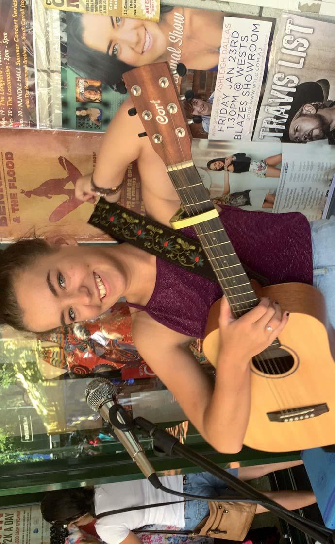 entertainment scene Furniture, Giftware, Soft Furnishings, Jewellery, Accessories, Clothing, Winners of 2015 Toyota LandCruiser Country Music Busking Championships Announced Tia and Jack from Mackay