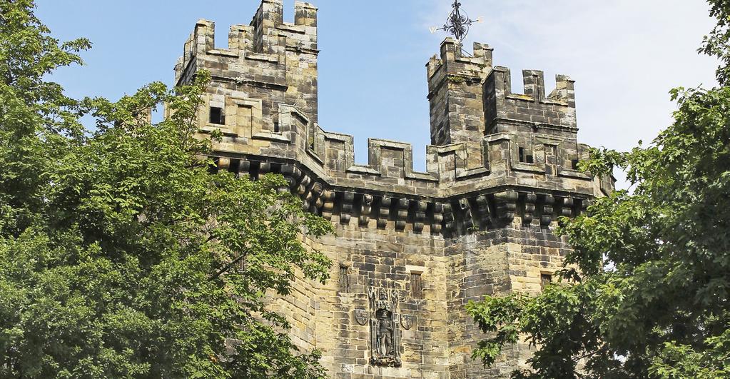 Lancaster Castle Lancaster Half-day excursion Lancaster Castle with its Roman origins this castle has seen many events over the years and has protected the city from marauding tribes from the North.
