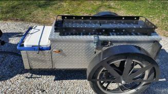 .. A picture of a GW ride or event, A favorite recipe or??? For Sale Custom made motorcycle trailer.