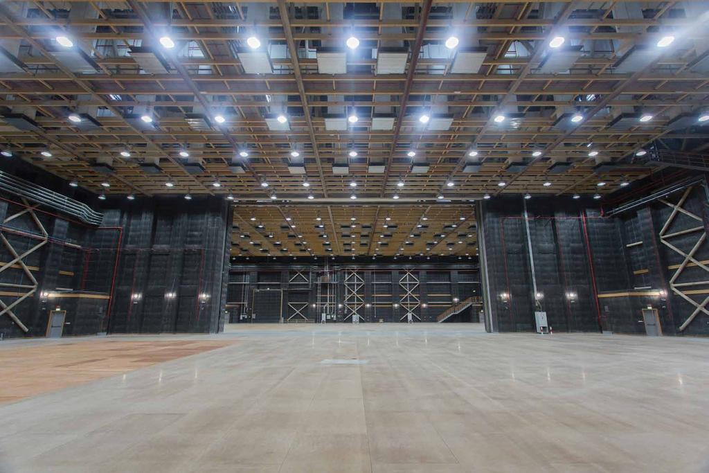 Overview of Soundstages The Dubai Studio City Soundstages complex currently comprises three soundstages with a built-up area of