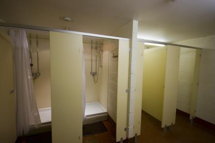Shower, laundry & toilet block The site has one has a toilet block near to all touring, tent