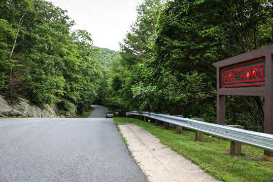 Roaring River Road is privately owned.