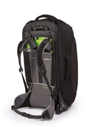 OVERVIEW 3 2 1 4 5 10 8 9 10 6 2 7 8 9 FEATURES 1 Zippered top pocket provides easy access to toiletries and liquids 2 Padded top and side handles provide comfortable carry 3 Dual tube extended
