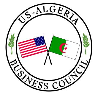 The US-Algeria Business Council & with the support of The Embassy of Algeria in Washington DC and The Algerian Ministry
