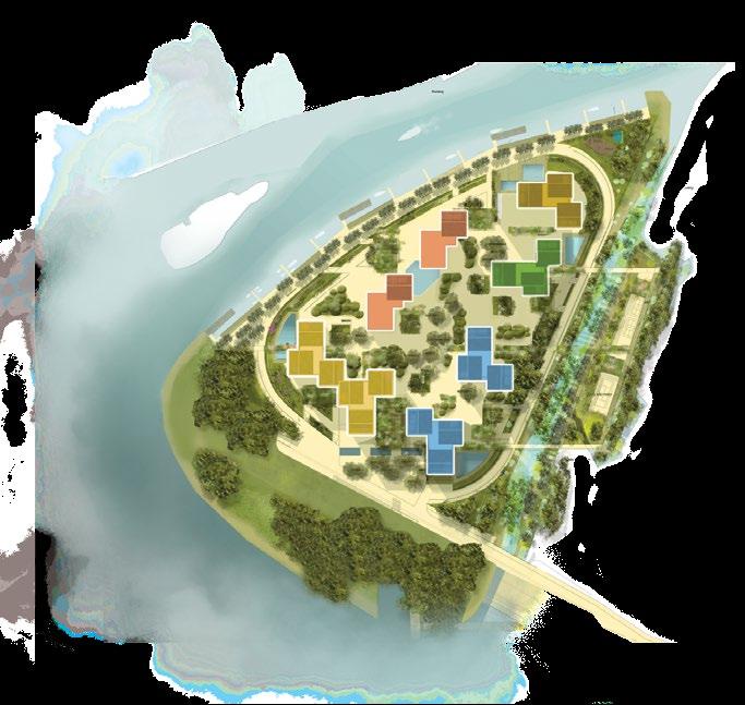 tổng quan ĐẢO KIM CƯƠNG DIAMOND ISLAND AT A GLANCE sơ đồ khu vực zones overview khu c zone c khu e zone e District Binh Thanh THẢO ĐIỀN Cầu SÀI GÒN (bridge) District 2 Xa lộ Hà Nội Hanoi Highway AN