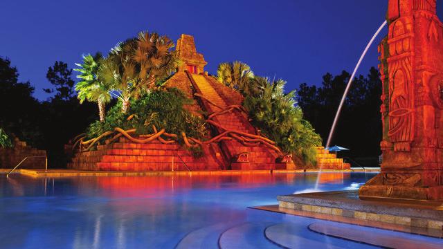 The resort is located just east of Disney s Animal Kingdom Theme Park and close to Epcot and Disney s Hollywood Studios.