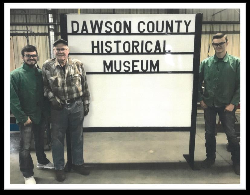 Now we have a place to advertise all the exciting events happening at the Dawson County Museum!