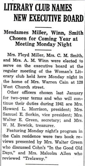 January 9, 1941, Evansville Review,