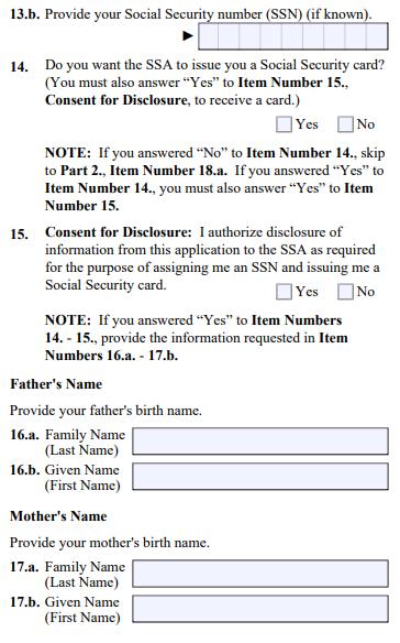 Complete the Form I-765 PART 2, pg. 2, continued 123456789 #13.a.