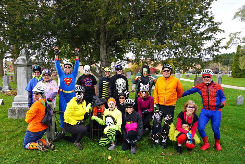 Debra s annual Halloween ride Oct. 29th Have you got your costume ready for the Halloween Ride? Let s celebrate Halloween and the end of the biking season by having some scary fun.