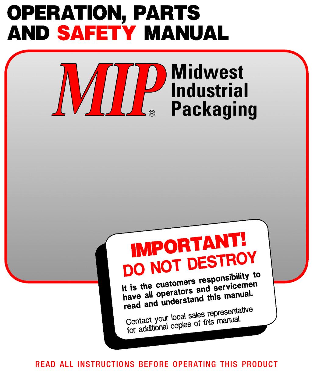 MIP-1495 MANUAL TENSIONER Midwest Industrial