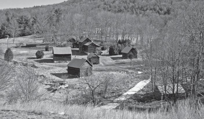 struction of the early outbuildings in the mid nineteenth century to the construction of the youngest outbuildings in the late nineteenth century and early twentieth.