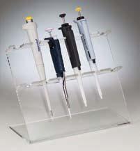 SHOP www.belart.com Pipettor Stand-6 Rack Clear and Handy Pipettor Parking Keep up to 6 pipettors at hand with this clear acrylic holder.