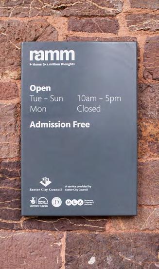 If you want to use one of the spaces you need to phone the museum on 01392 265960 to book a space. If you use one of the spaces, you can go into the museum by the Garden Entrance.