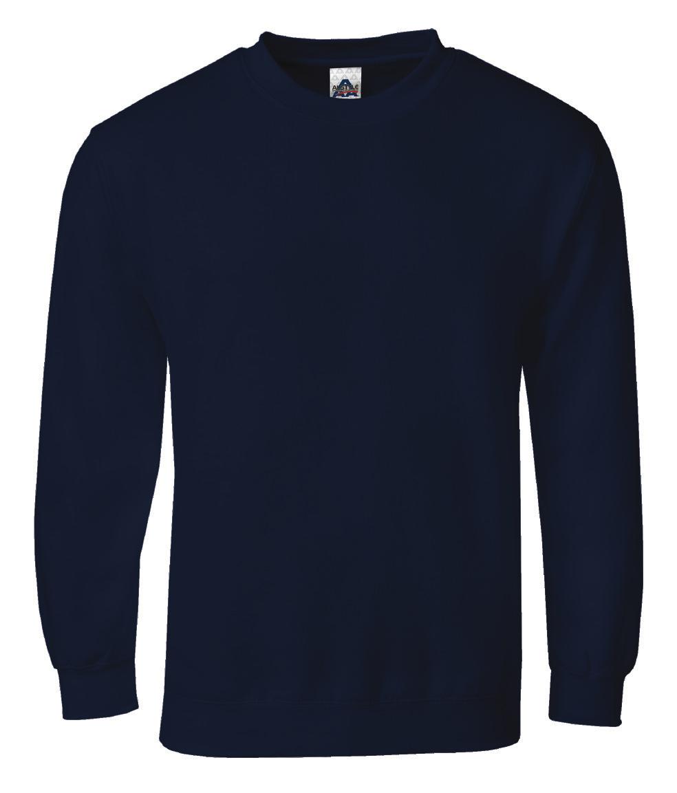 Item #4 Adult Crewneck Sweatshirt (Alstyle 572): $25 Fleece Style 572 Adult Sweatshirt Weight 8.5 oz/yd 2 (4.