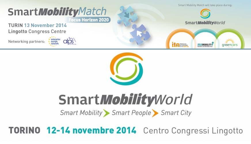 November 12, 2014 Smart Mobility World 2014: Torino fa rima con futuro. Dal 12 al 14 novembre a Lingotto Fiere si terrà la manifestazione Smart Mobility World.