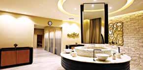 The Royal Spa has a hydrotherapy circuit and a full range of massage,