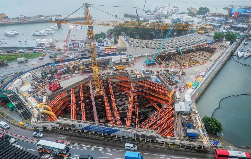 2% complete Major Challenges The major challenge remains the timely completion of works at Exhibition Centre Station Causeway Bay Typhoon Shelter Target Completion As