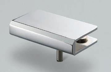 PIVOT Quadrant glass bracket hinges / / Soporte para bisagra de cristal