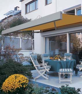 The optimum N 2000 Awning Luxury sun protection especially