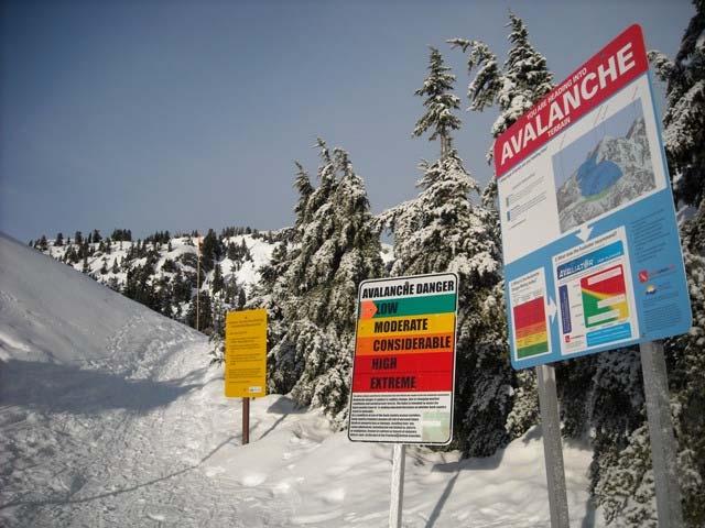 Figure 2: Trailhead sign in Mount Seymour Provincial Park. (Photo: Mark Grist) 2.2 Methodology All of these projects involved a similar method for determining appropriate ATES ratings.