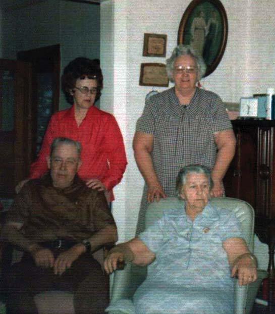 Above, 1980 Mina Hartley, Scott Malo, Grandma