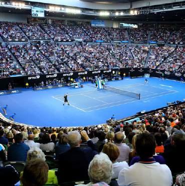 PACKAGE 12 VIP FINALS EXPERIENCE 2 Sessions 26-27 Jan The ultimate AO Finals Package complete with Category 1 Tickets with amazing views and access to the Events Travel Bar with hospitality.