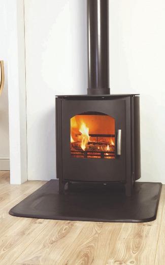80% A convection stove gives a better distribution of heat and therefore heats a larger space faster than a standard radiant stove.
