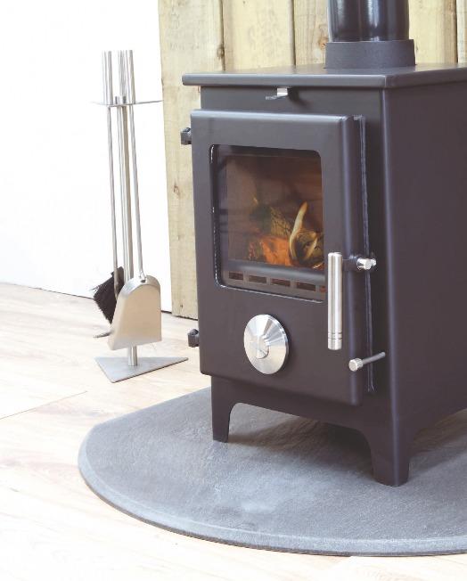 Mendip 5 Multi-fuel & wood models The simple lines and compact size of the Mendip 5 blend easily into any home environment and the option of top or rear flue outlet means it can be installed either