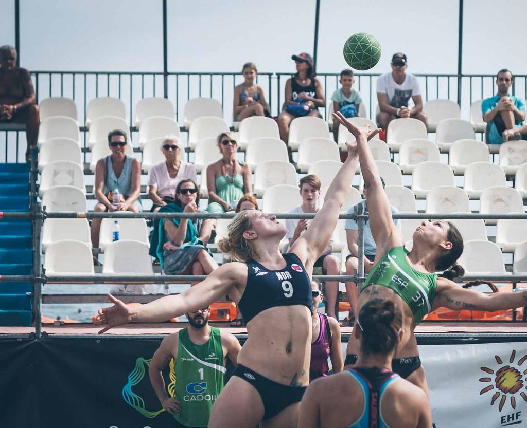 Participating teams Following the Beach Handball philosophy the Champions Cup shall be a competition simply structured, with easy rules, a lot of sun, vitality and high level competitions based on