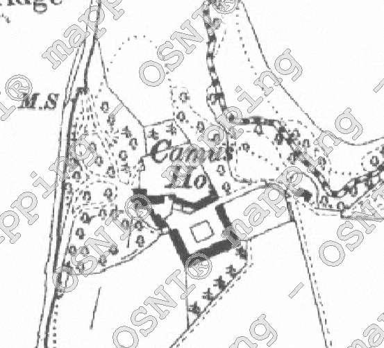3 rd edition 6-inch OS map extract 1857-1932