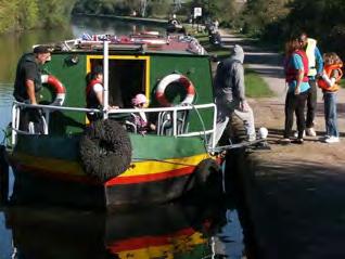 Challenge is moored opposite the Princess of Wales public house on Lea Bridge Road, Hackney, E5 9RB.