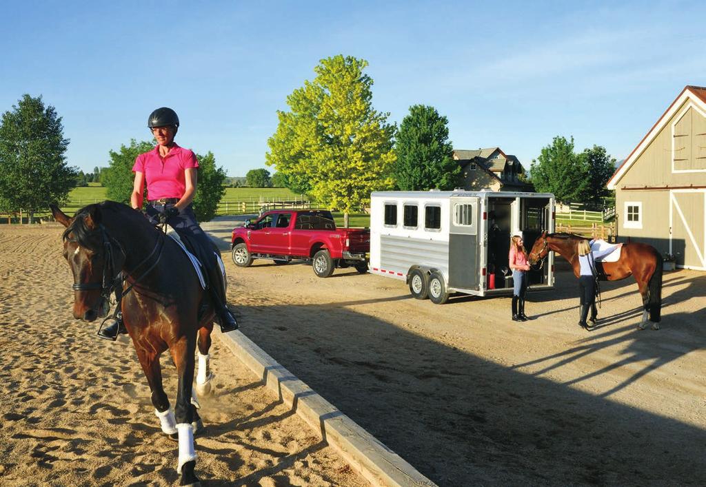 BUMPER PULL TRAILERS Stylish, affordable and compact, Featherlite bumper pulls are the ideal choice for both beginners and veteran horse owners alike.