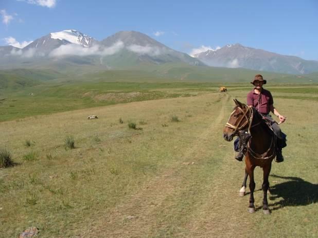 The Great Trek, Kyrgyzstan Itinerary Day 1: Bishkek Rot Front Kizil Suu Rot Front, your guides home and base camp, is based at the foot of the Ala Too Mountains at an altitude of 1,100 m.