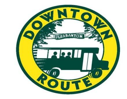 PLEASANTON DOWNTOWN ROUTE (DTR) SERVICE Downtown Route Service is a same day fixed route transit service that operates Mondays, Tuesdays, Thursdays, Fridays and Sundays, connecting local senior