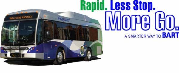 WHEELS RAPID BUS SERVICE RAPID BUS SERVICE The Rapid is a high-capacity transit system that operates in the Tri-Valley from East Livermore to West Pleasanton and points in between like the East
