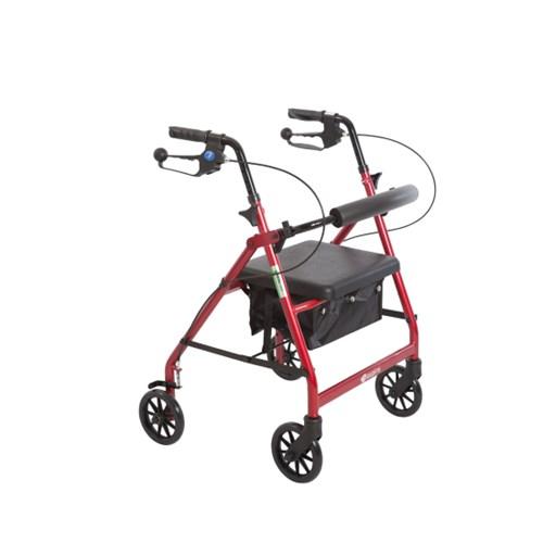 4kg 130kg ASPIRE CLASSIC 8" SEAT WALKER & ASPIRE 6" MINI SEAT WALKERS Ultra-soft hand brakes with palm-ball lock effortlessly 129 Handle height adjusts quickly with hand wheels for optimal