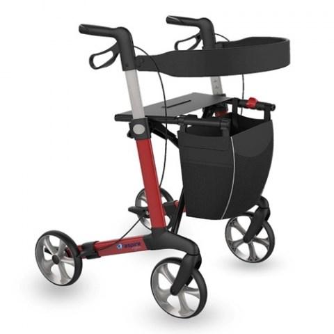 ASPIRE VOGUE CARBON FIBRE SEAT WALKER The stylish European designed Aspire Vogue Walkers are a lightweight Smooth height adjustment with AUTOLOCATE Super Lightweight 5 kg Carbon Fibre Frame Luxury