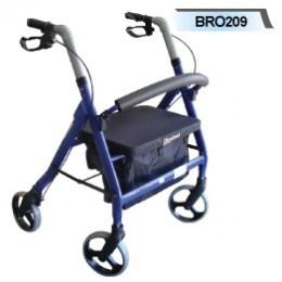 FREEDOM QUAD WALKER - GENESIS 3 - EXTRA WIDE - HEAVY DUTY Easy fold rounded backrest for comfort. For institutions, rental or domestic use. Suitable for indoor and outdoor use.